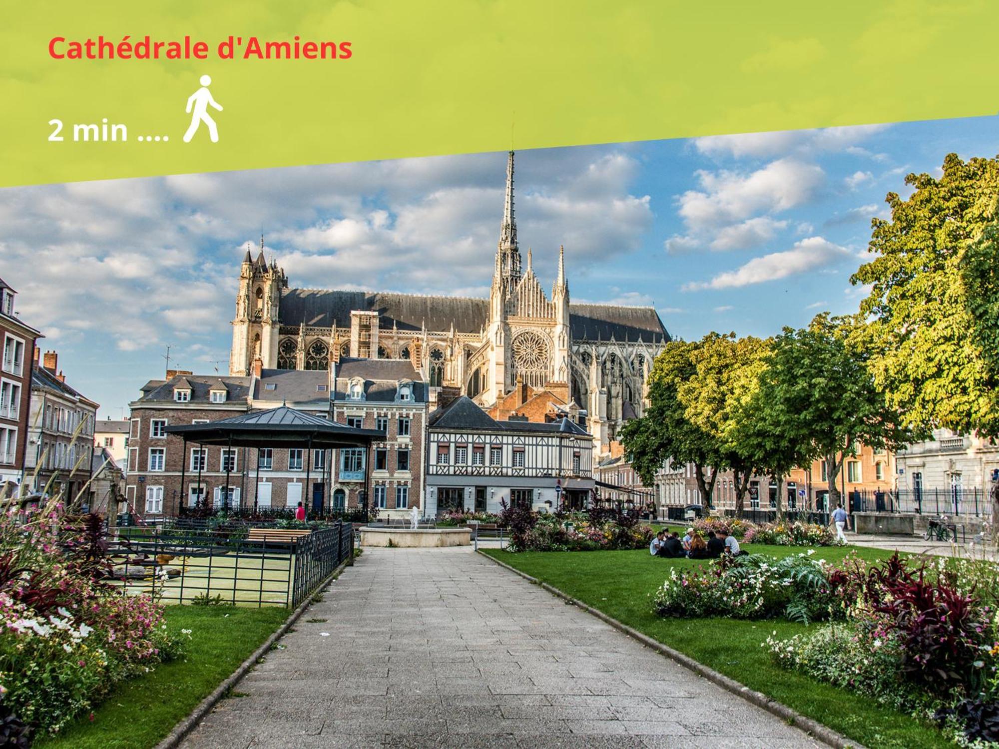 Jungle Urbain- Sauna - Cine - Hamac - Hyper Centre Amiens Exterior foto